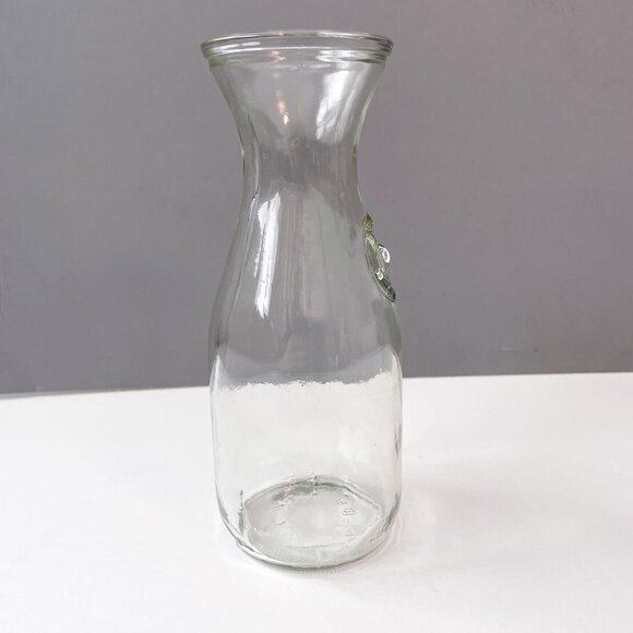 Embossed Paul Mason since 1852 Glass 7” Milk Bottle Jug Farmhouse Drink Jar VTG - Picture 2 of 13